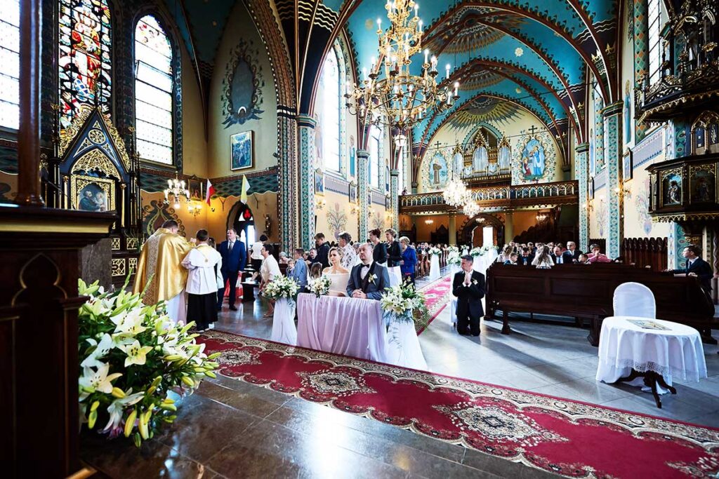 Reportaż ślubny 17 ślubna ceremonia w mszanie dolnej