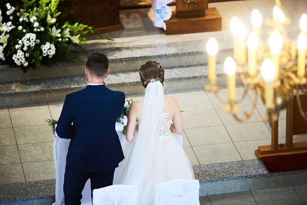 Reportaż ślubny 97 ceremonia ślubna fotografowana z balkonu