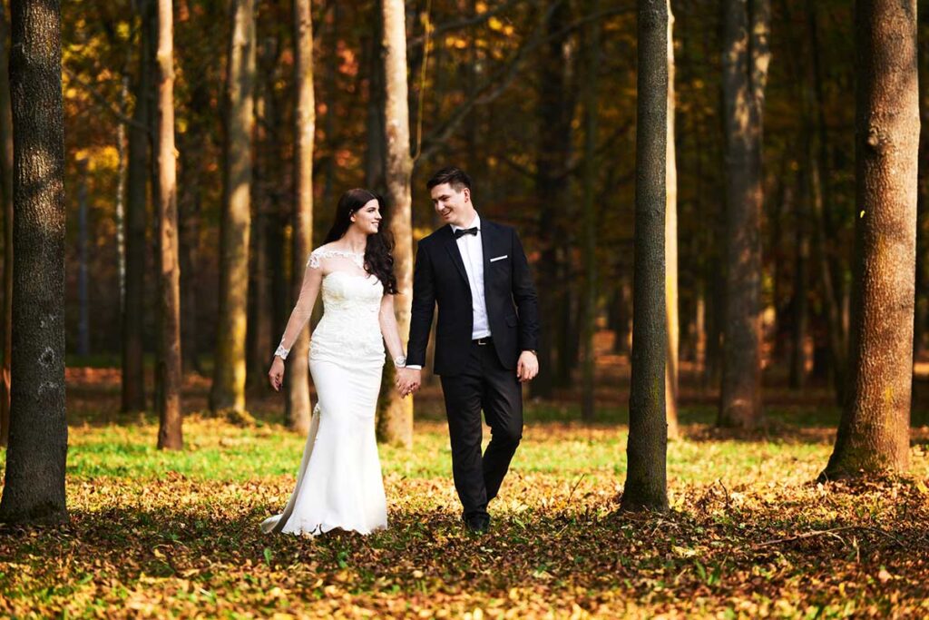Sesja ślubna 81 sesja ślubna w krakowskim parku